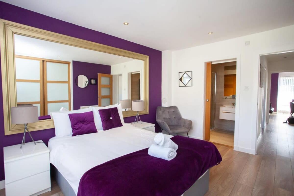 Mosspark Boulevard Exec Apartment II - Free Parking Glasgow Exteriör bild